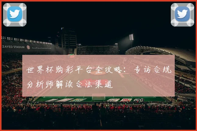 世界杯购彩平台全攻略：专访合规分析师解读合法渠道