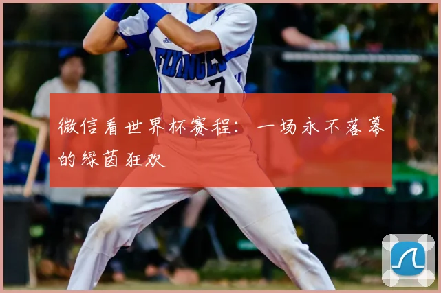微信看世界杯赛程：一场永不落幕的绿茵狂欢